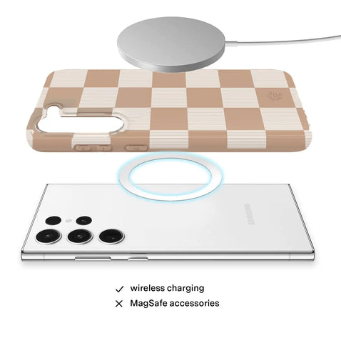 Nude Vibe Checker Samsung Case