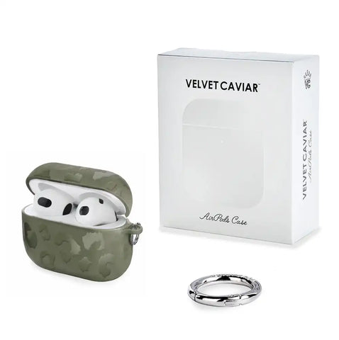 Olive Leopard AirPod Case