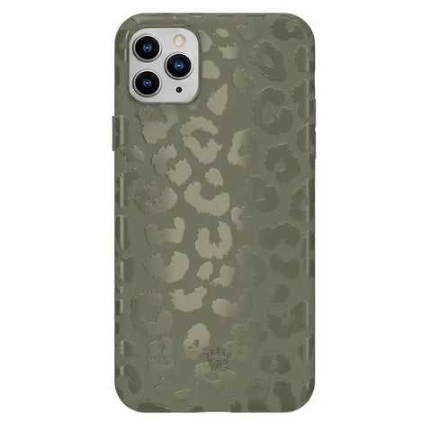 Olive Leopard iPhone Case