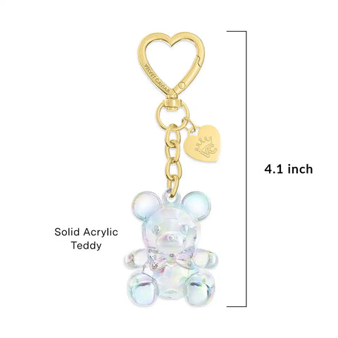 Opal Teddy Bag Charm
