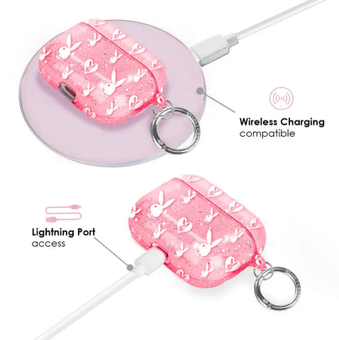 Playboy Pink Bunny AirPod Case