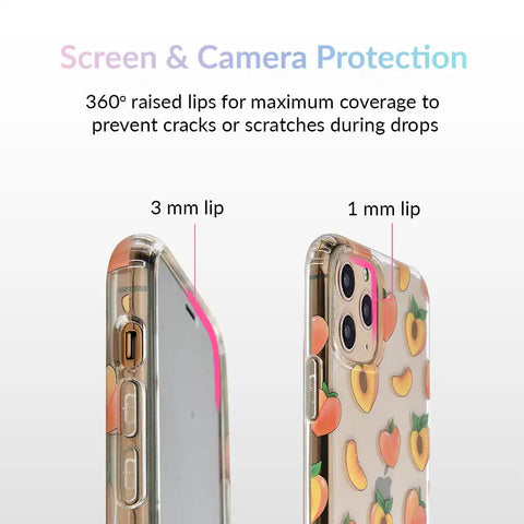 Just Peachy iPhone Case