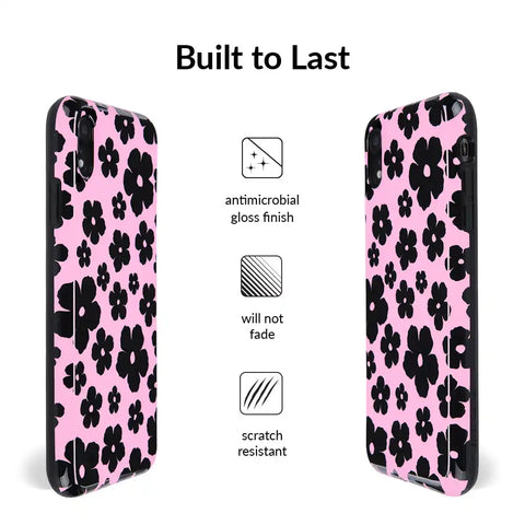 Pink Le Fleur iPhone Case