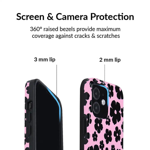 Pink Le Fleur iPhone Case
