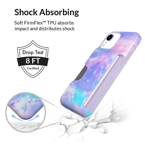 Pastel Galaxy iPhone Wallet Case
