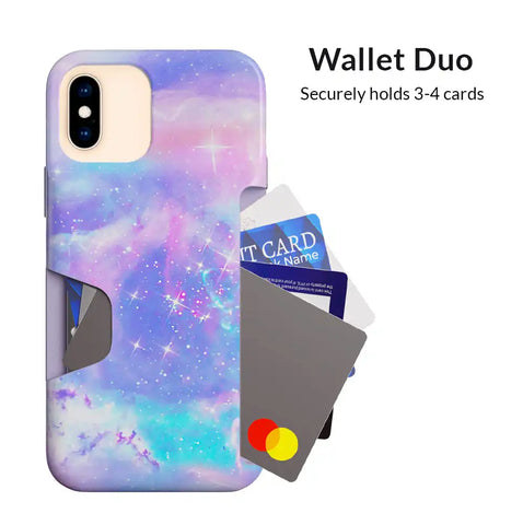 Pastel Galaxy iPhone Wallet Case