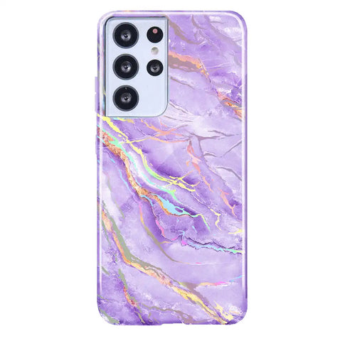 Purple Holo Moonstone Samsung Case