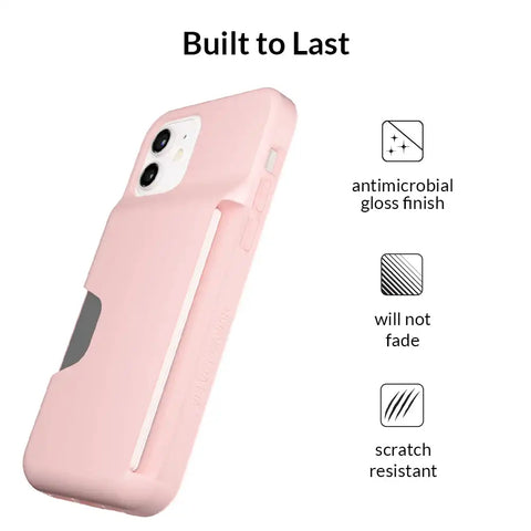 Light Pink iPhone Wallet Case