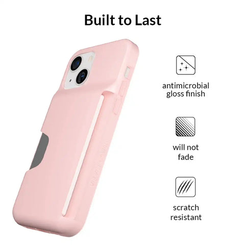 Light Pink iPhone Wallet Case