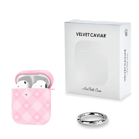 Dolly Pink Gingham AirPod Case