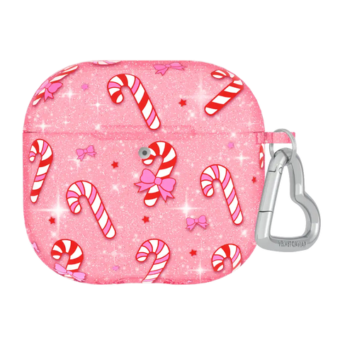 Pink Peppermint Princess AirPod Case