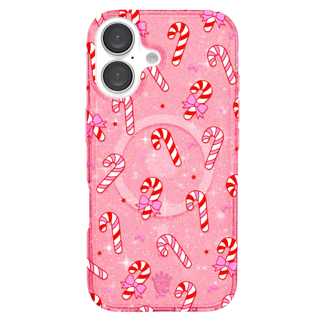 Pink Peppermint Princess iPhone Case