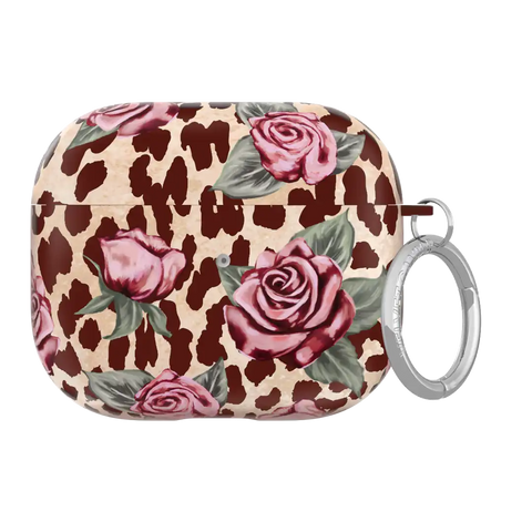 Rosy Leopard AirPod Case