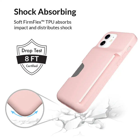 Light Pink iPhone Wallet Case