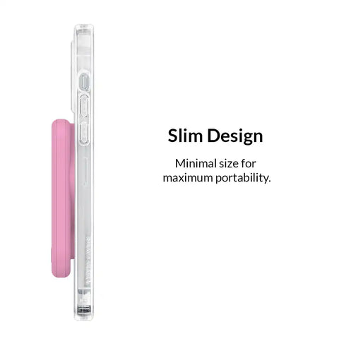 Pink Portable MagSafe Charger Power Pack