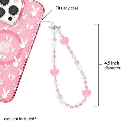 Playboy Pink Bunny Phone Charm