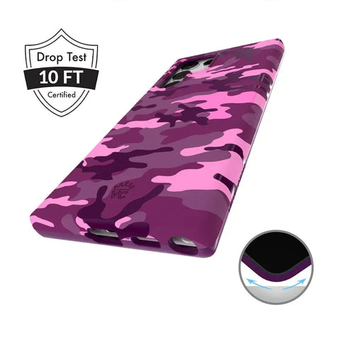 Magenta Camo Samsung Case