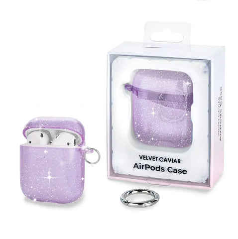 Lilac Stardust AirPod Case