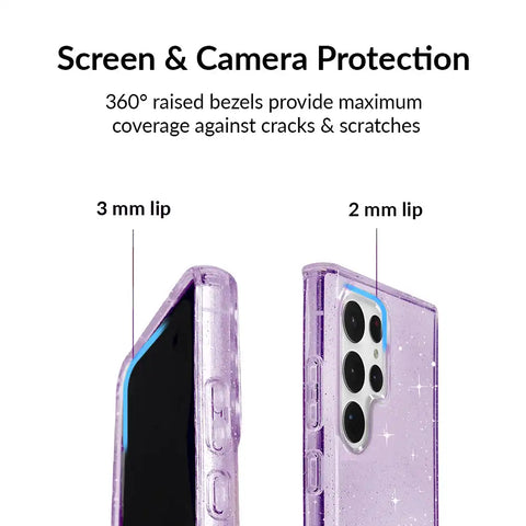 Lilac Stardust Samsung Case