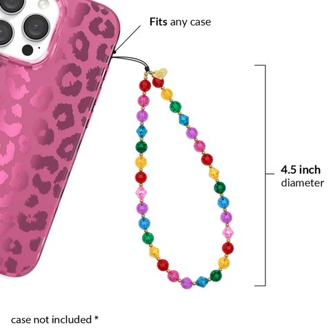 Rainbow Phone Charm