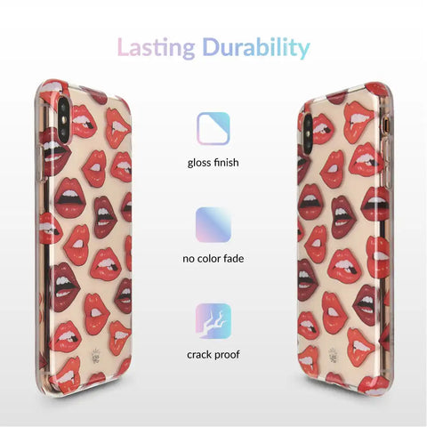 Red Lips iPhone Case