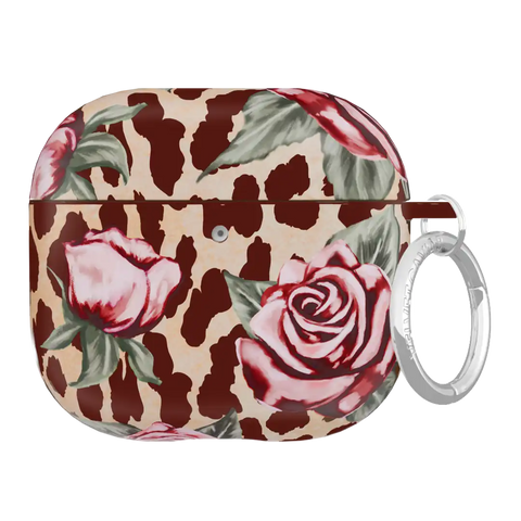 Rosy Leopard AirPod Case