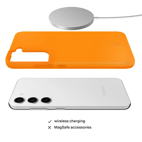 Pumpkin Spice Orange Samsung Case
