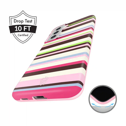Sweet Treat Stripes Samsung Case