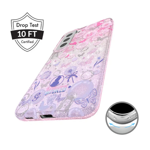 Wicked Glinda’s Bubble Glitter Samsung Case