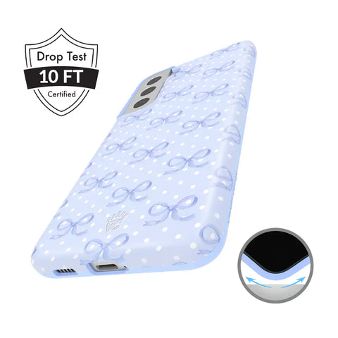 Lovely Blue Bows Samsung Case
