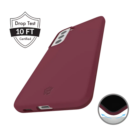 Burgundy 1990 Samsung Case