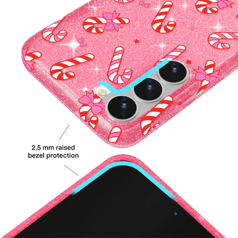 Pink Peppermint Princess Samsung Case