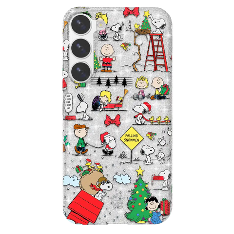 Snoopy Christmas Glitter Samsung Case