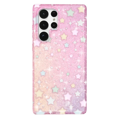 Falling Star Glitter Samsung Case