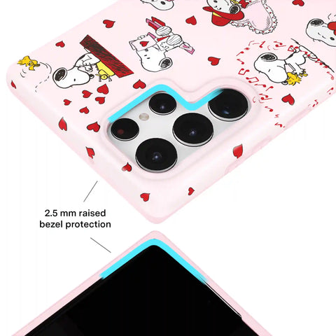 Snoopy Lovely Moods Samsung Case