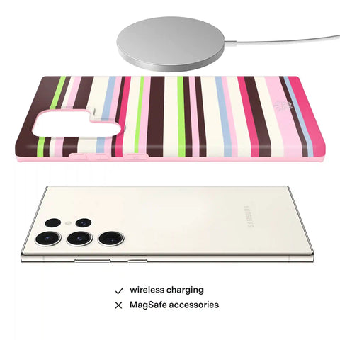 Sweet Treat Stripes Samsung Case