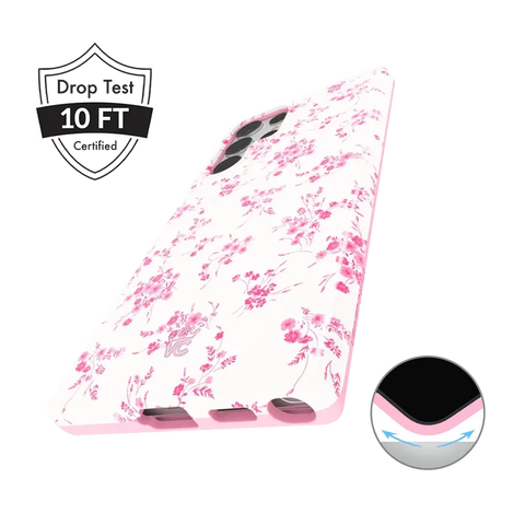 French Rose Floral Samsung Case