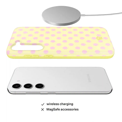 Buttercream Polka Dot Samsung Case