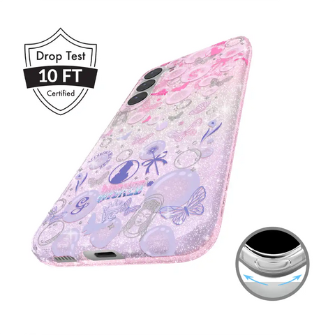 Wicked Glinda’s Bubble Glitter Samsung Case