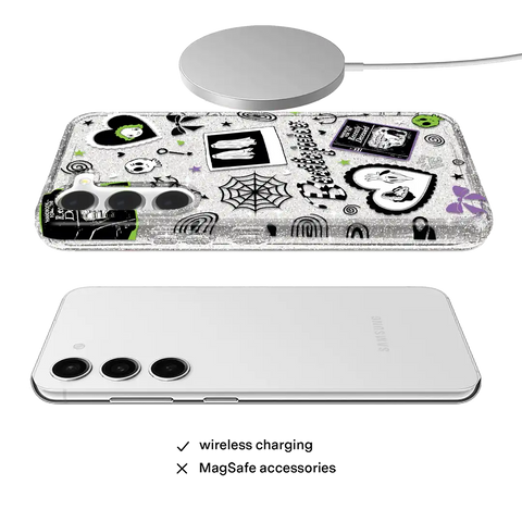 Beetlejuice Ghost with the Most Samsung Case