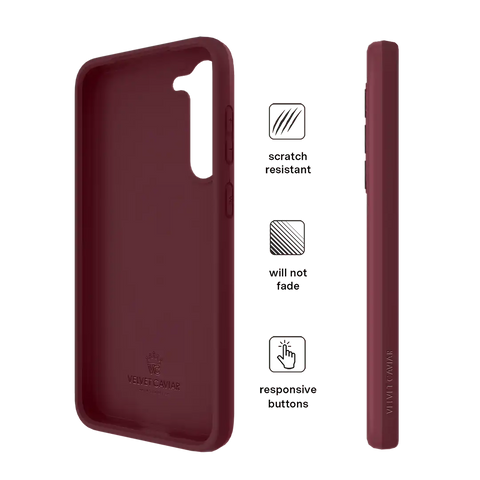 Burgundy 1990 Samsung Case