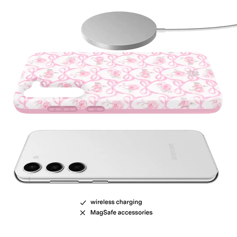 Lovely Pink Bows Samsung Case