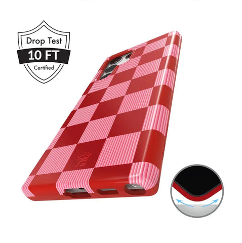 Rose Vibe Checkered Samsung Case
