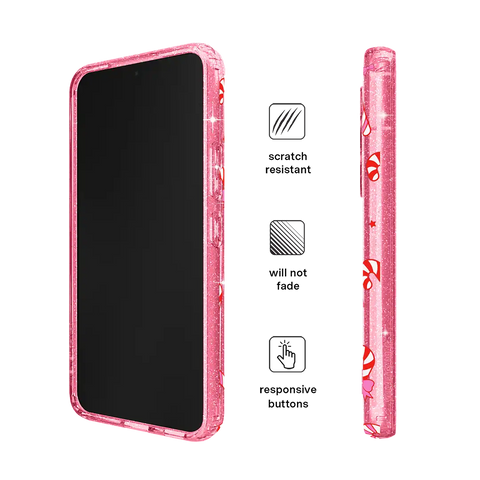 Pink Peppermint Princess Samsung Case