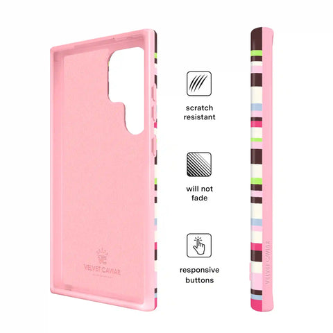 Sweet Treat Stripes Samsung Case