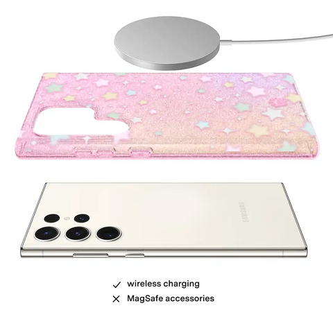 Falling Star Glitter Samsung Case