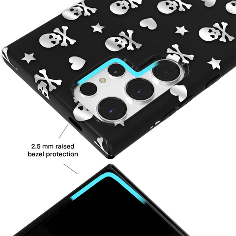 Chrome Skulls Samsung Case