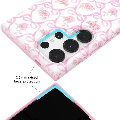 Lovely Pink Bows Samsung Case