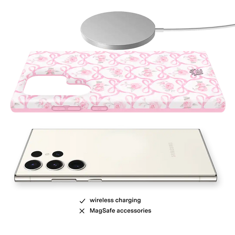 Lovely Pink Bows Samsung Case
