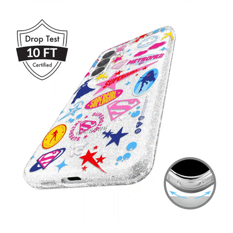 Supergirl Krypto Glitter Samsung Case